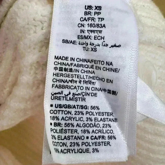 Amazon Essentials Women's Soft Touch Ribbed Blouson Cardigan Beige Size XS - Picture 11 of 12